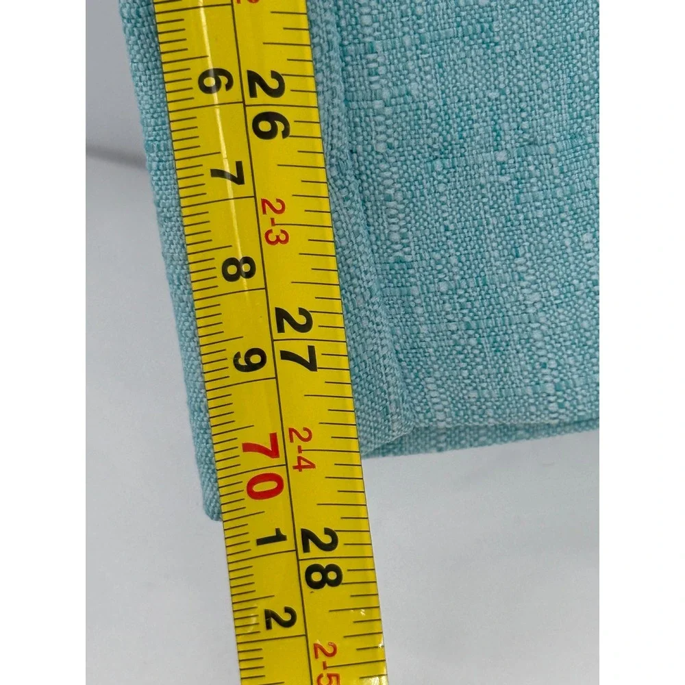 Alfred Dunner Womens Sz 10 Seafoam Green Textured Pull On Straight Leg Pants